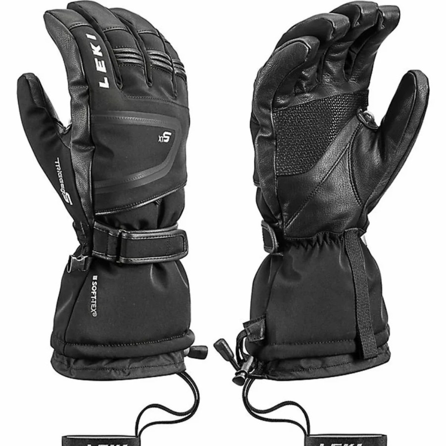 Mens * | Leki Detect S Glove Mens Black