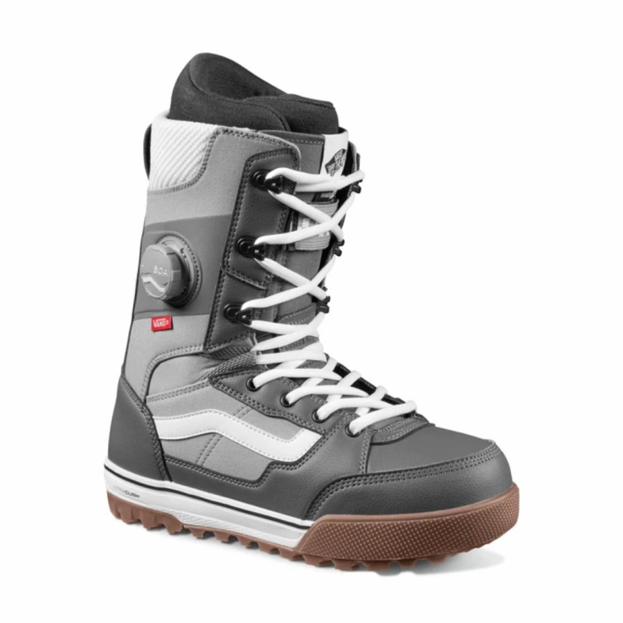 Snowboard * | Vans Invado Pro Snowboard Boots Gray