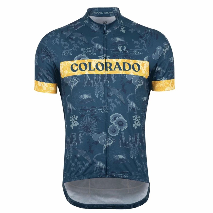 Mens * | Pearl Izumi Classic Jersey Mens Multi Blue