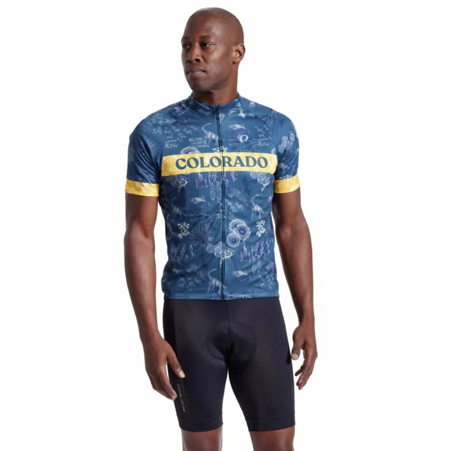 Mens * | Pearl Izumi Classic Jersey Mens Multi Blue