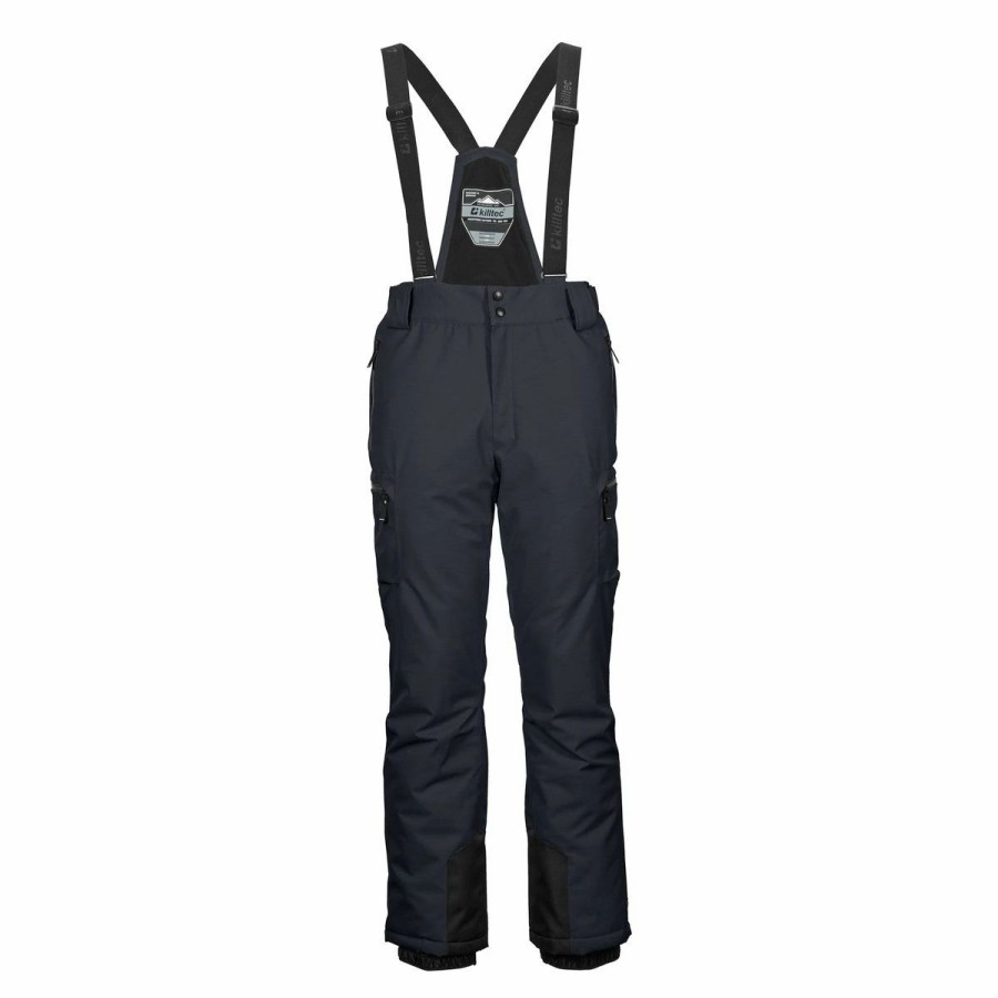 Mens * | Killtec Ksw 227 Ski Bib Pants Mens Black