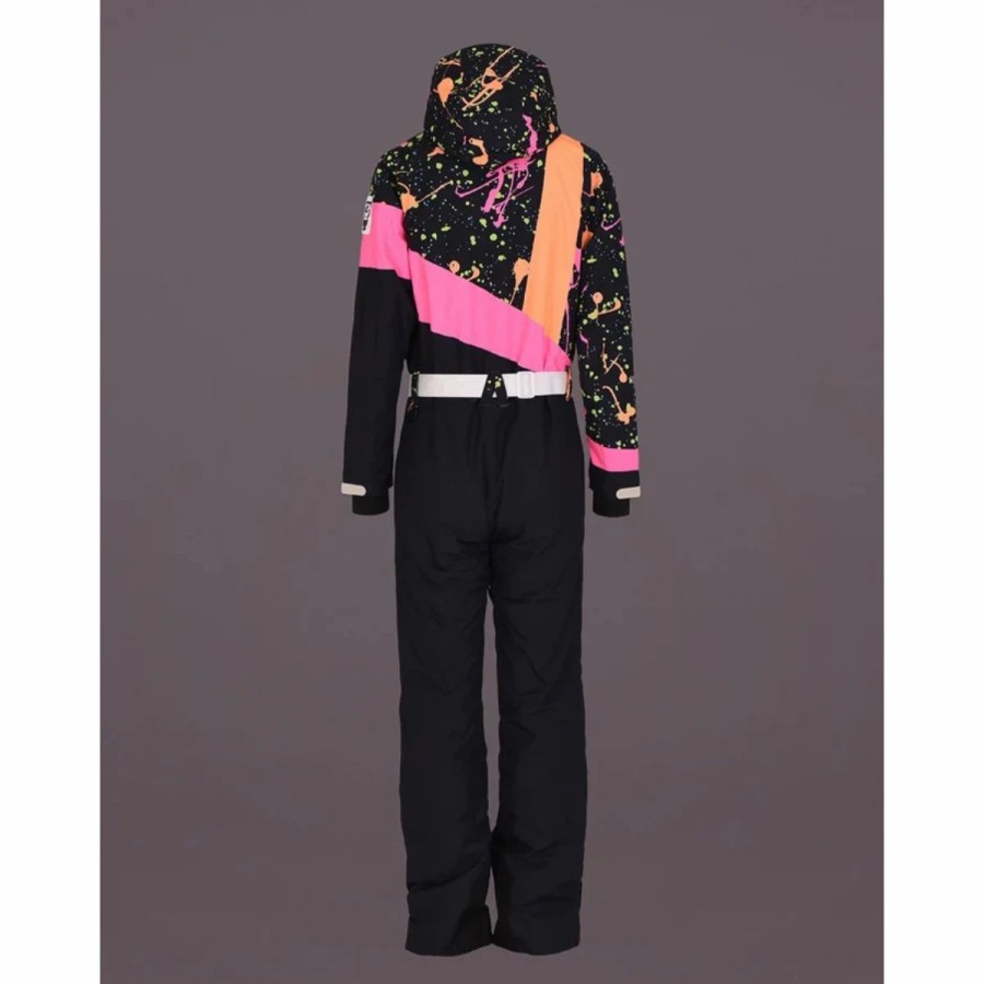 Mens * | Oosc Clothing Clueless Ski Suit Unisex Multi Black