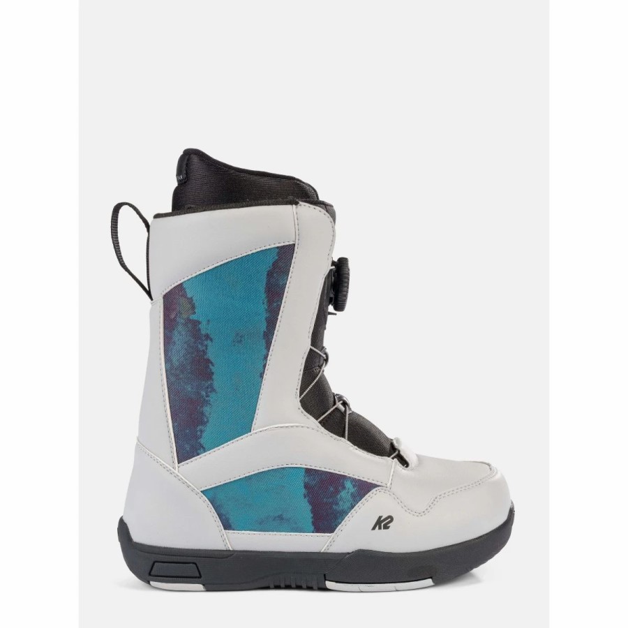 Snowboard * | K2 You+H Snowboard Boots Kids Multi Gray