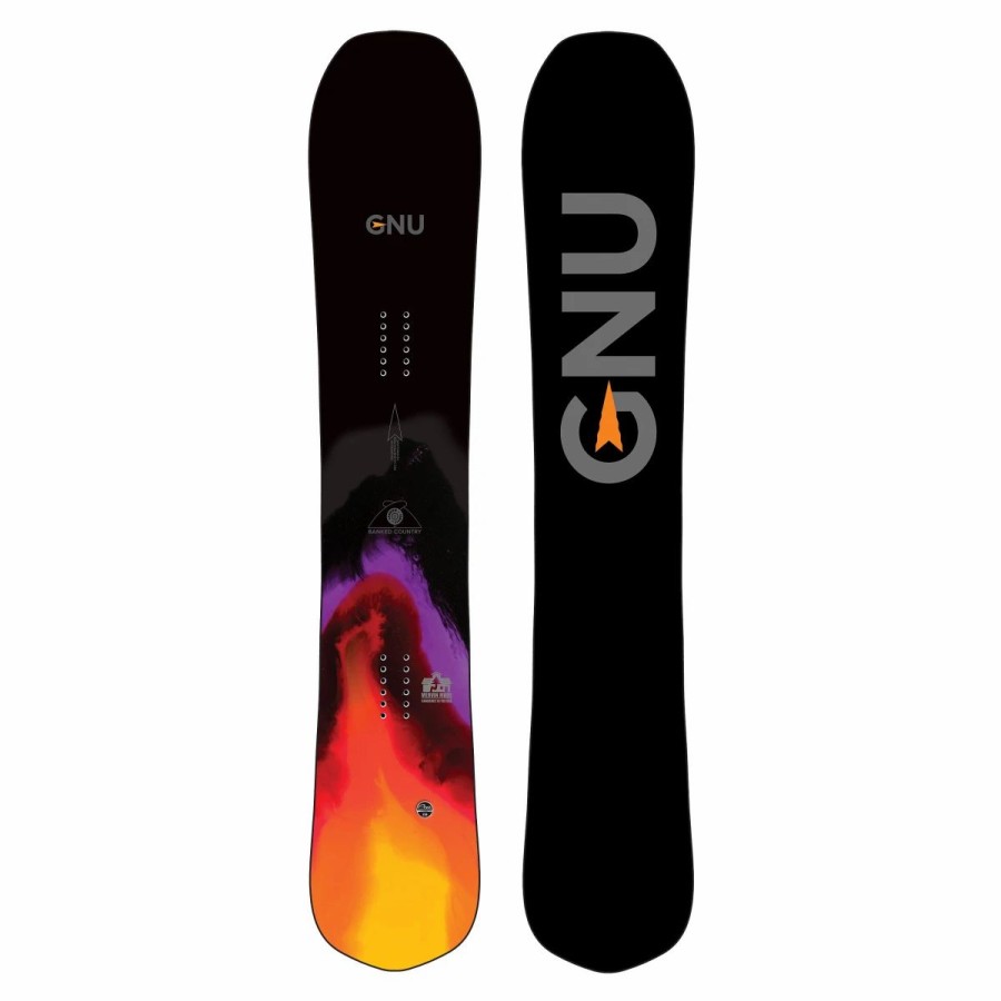 Snowboard * | Gnu Banked Country C3 Snowboard