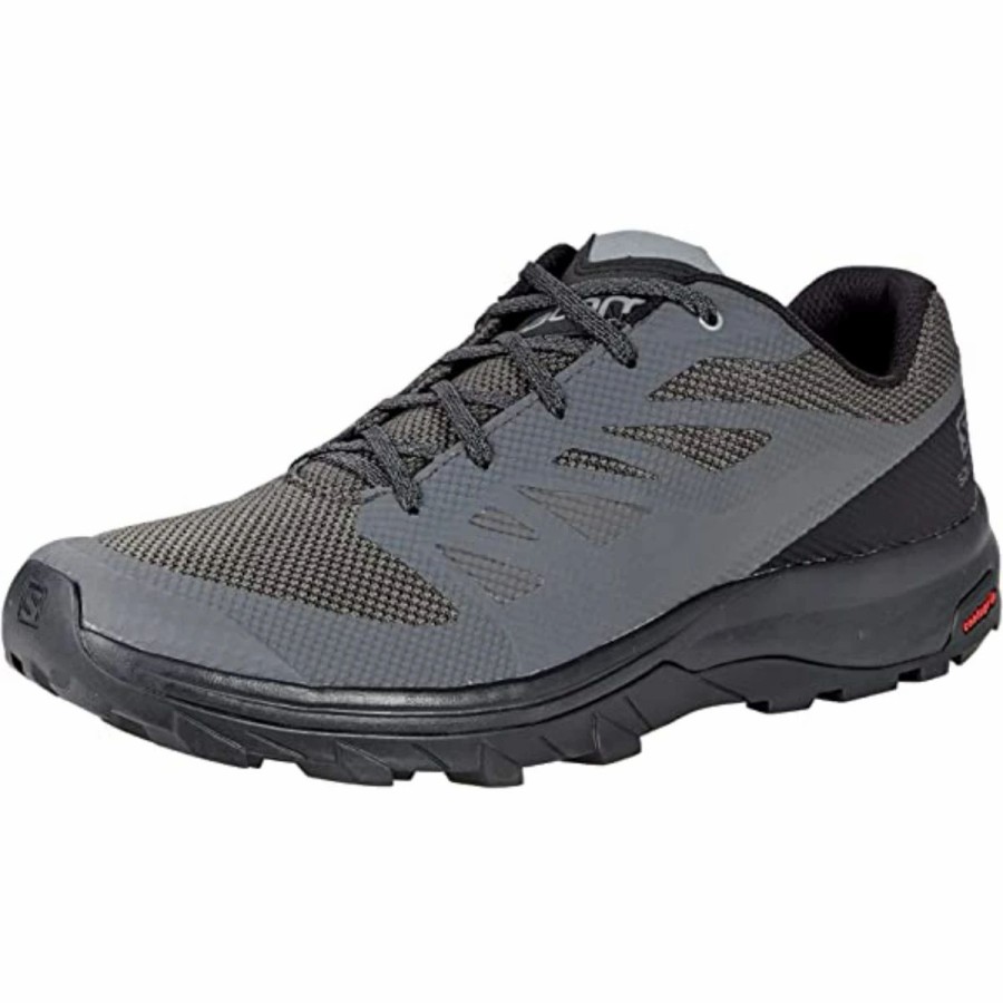 Mens * | Salomon Outline Hiking Shoes Mens Black