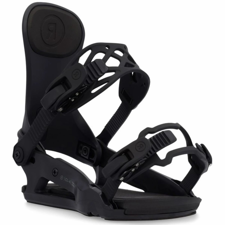 Snowboard * | Ride Cl-4 Snowboard Bindings Womens Black