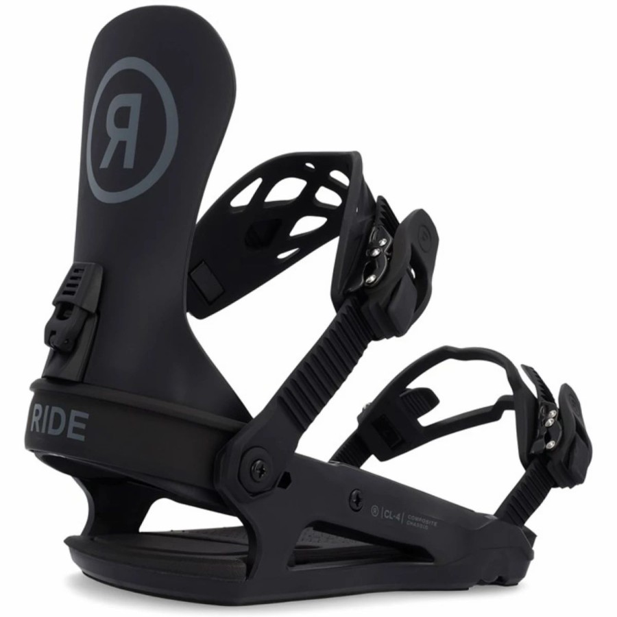 Snowboard * | Ride Cl-4 Snowboard Bindings Womens Black