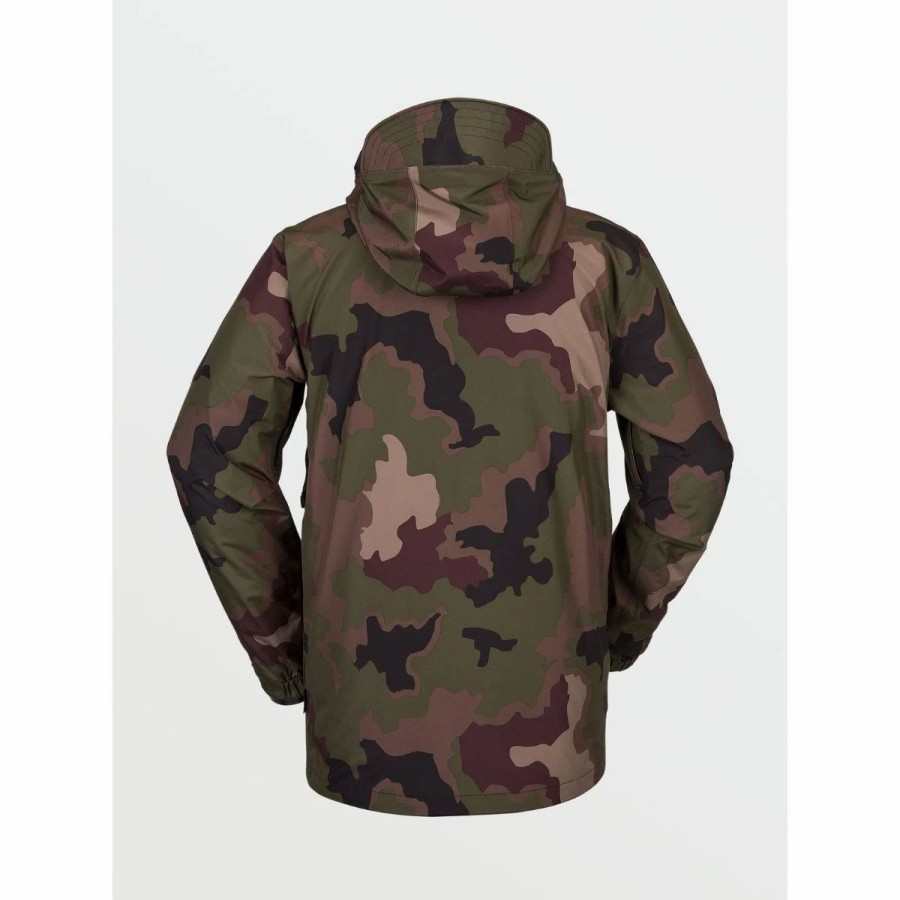 Mens * | Volcom Ten Gore-Tex Jacket Mens Camo