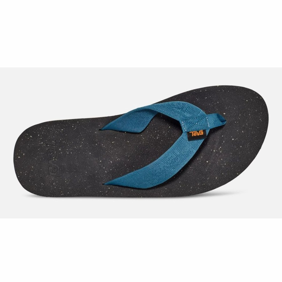 Mens * | Teva Reflip Sandals Mens Blue