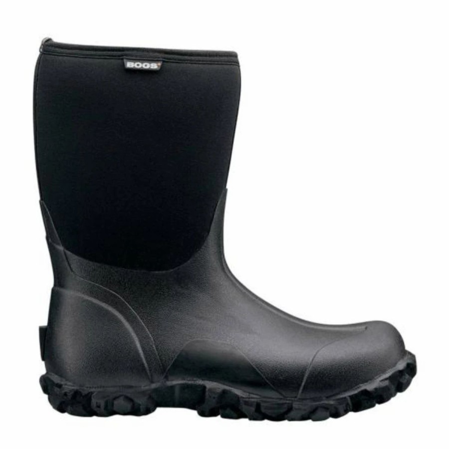 Mens * | Bogs Classic Mid Insulated Boots Black