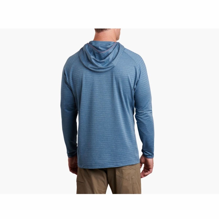 Mens * | Kuhl Airkuhl Hoodie Mens Blue