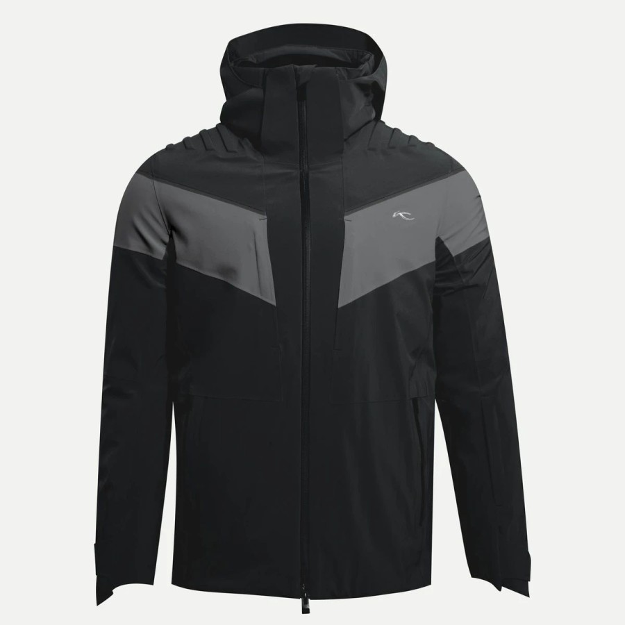 Mens * | Kjus Force Jacket Mens Multi Black