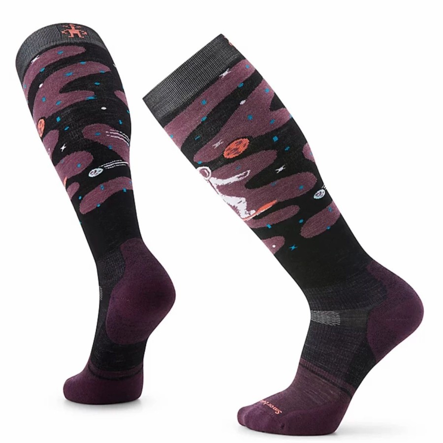 Mens * | Smartwool Snowboard Target Merino Sock Mens Multi Black