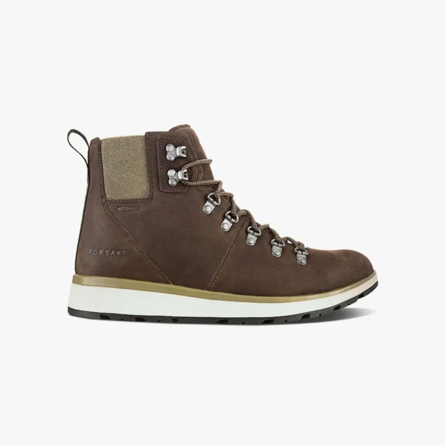 Mens * | Forsake Davos High Outdoor Boots Mens Dkbrown(Exprso)