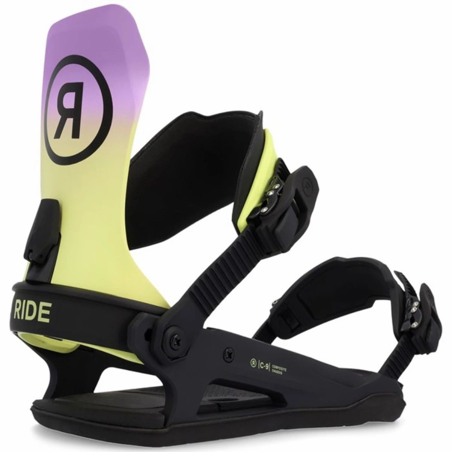 Snowboard * | Ride C-9 Snowboard Bindings Multi