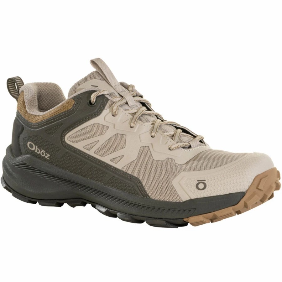 Mens * | Oboz Katabatic Low Shoes Mens Gray