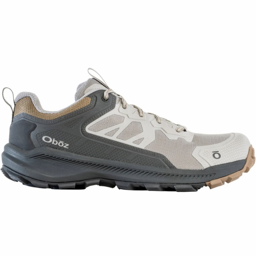 Mens * | Oboz Katabatic Low Shoes Mens Gray