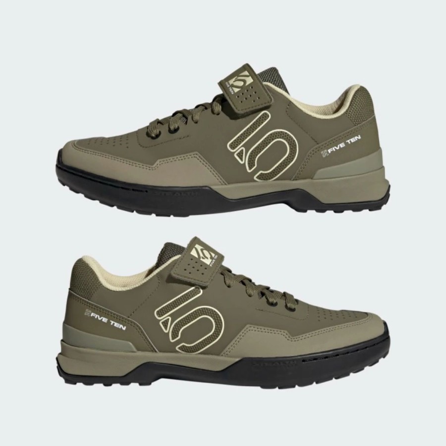 Mens * | Five Ten Kestrel Lace Mountain Bike Shoes Mens Olive