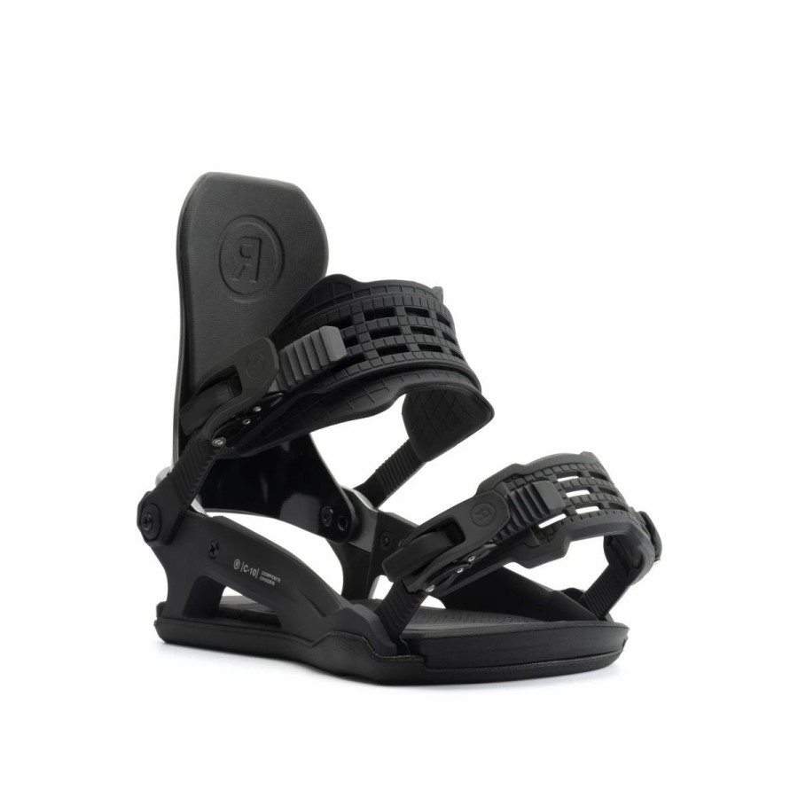 Snowboard * | Ride C-10 Snowboard Bindings Black