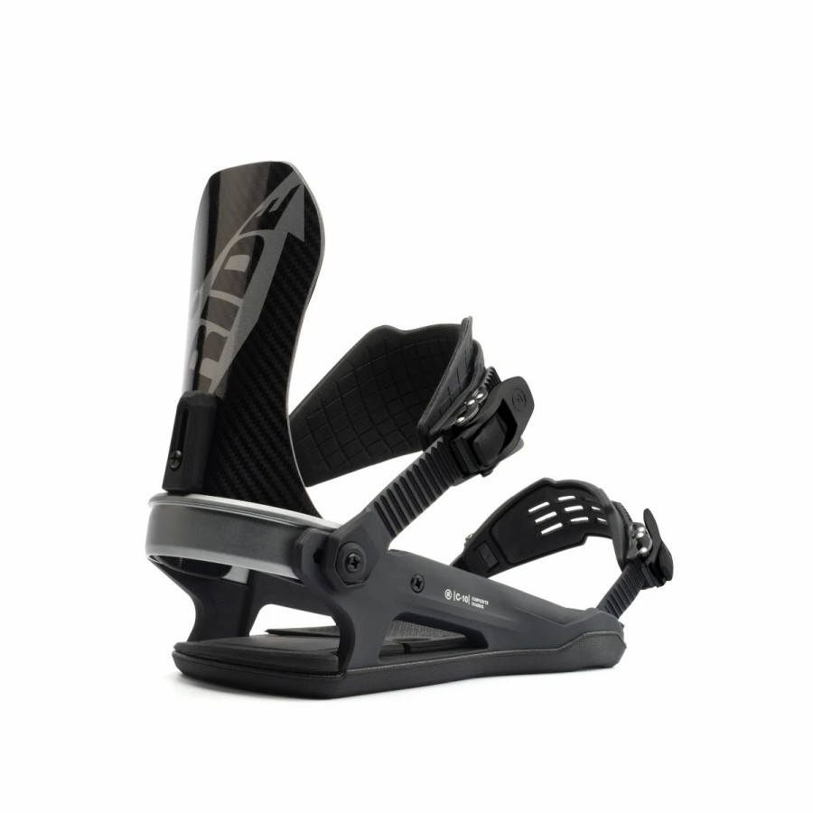 Snowboard * | Ride C-10 Snowboard Bindings Black