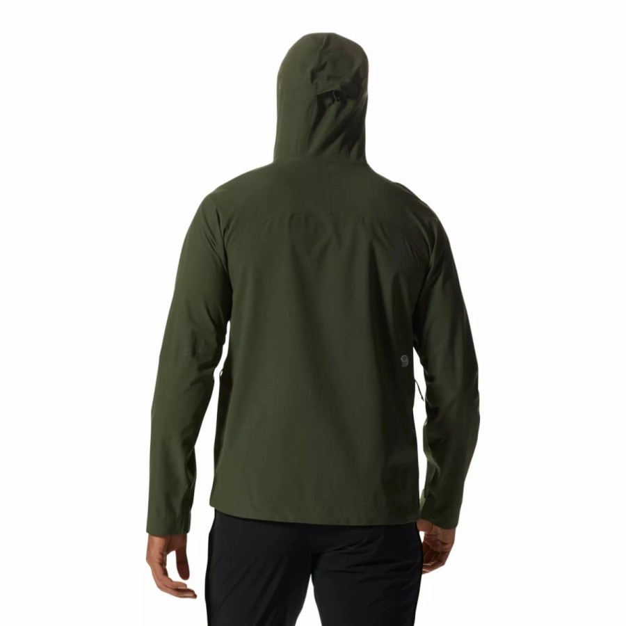 Mens * | Mountain Hardwear Stretch Ozonic Jacket Mens Hunter