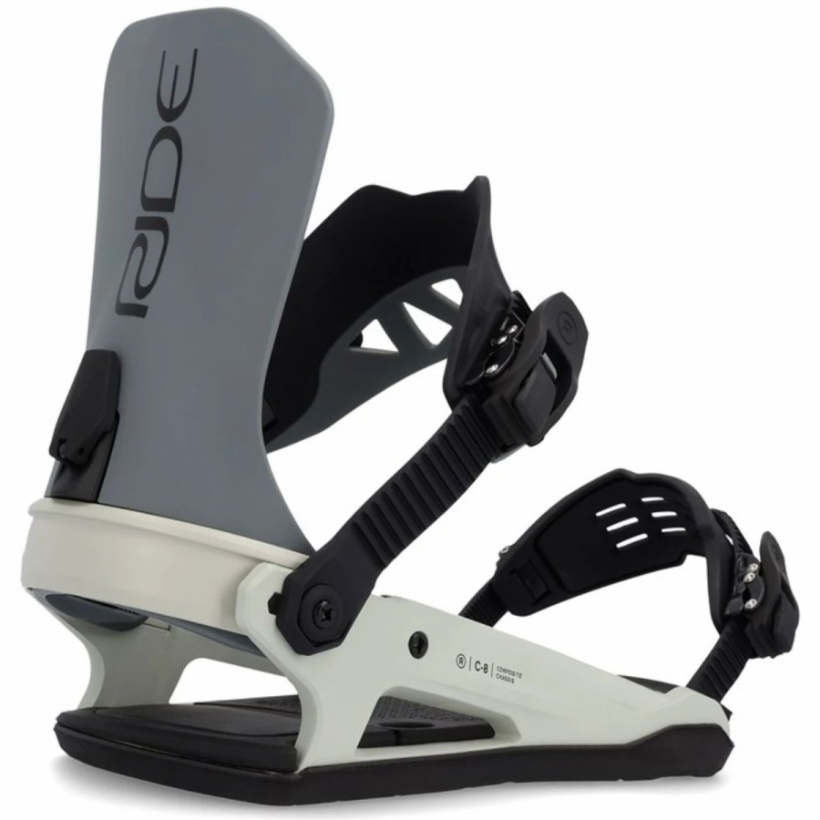 Snowboard * | Ride C-8 Snowboard Bindings Gray