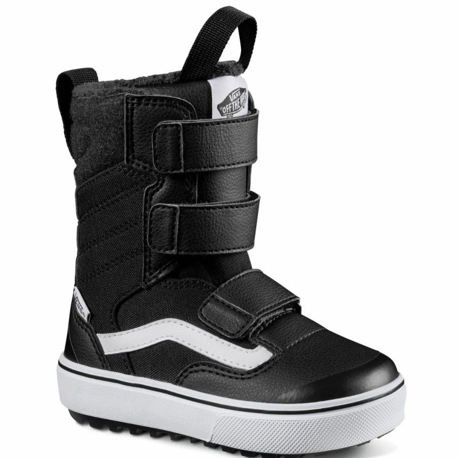 Snowboard * | Vans Juvie Mini Snowboard Boots Kids Black