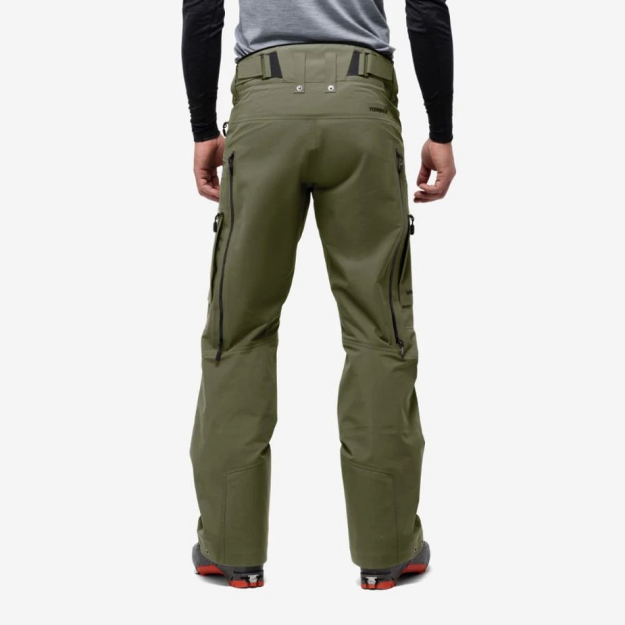 Mens * | Norrona Lofoten Gore-Tex Pants Mens Olive