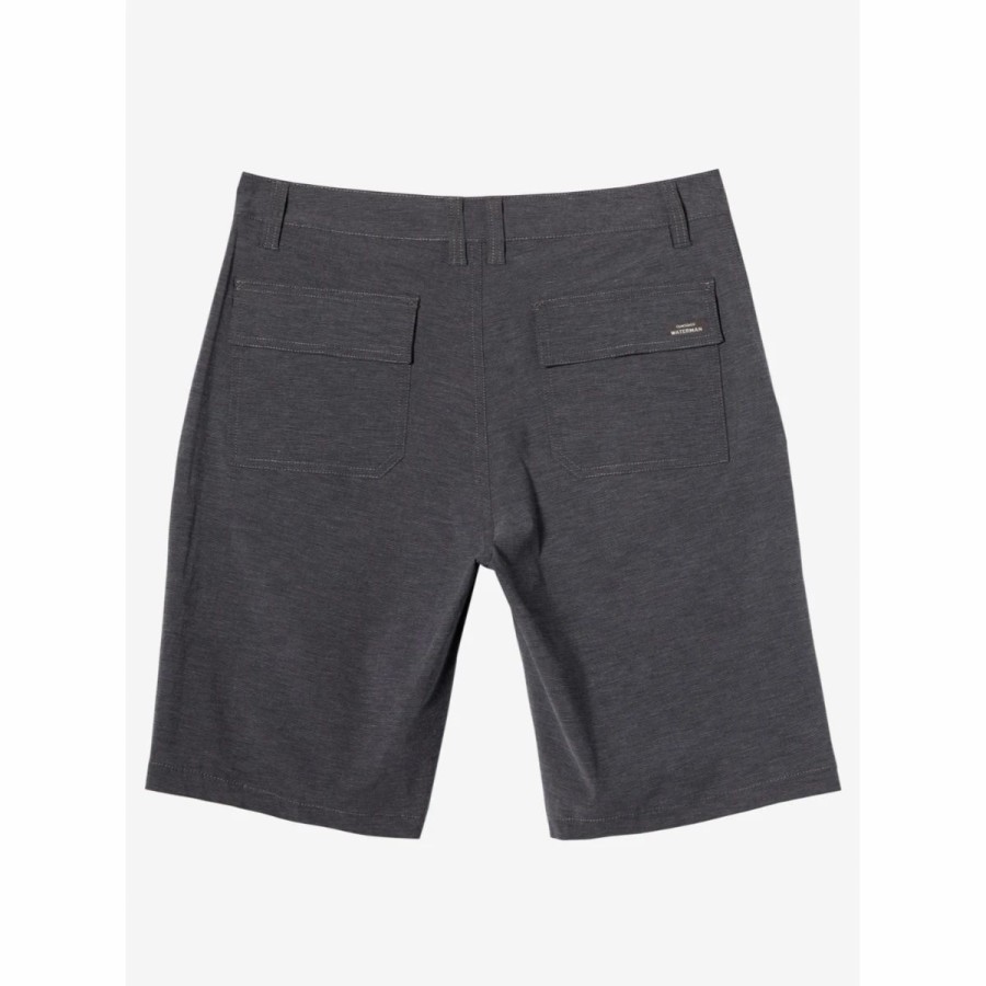 Mens * | Quiksliver Waterman After Surf Shorts Mens Multi Black