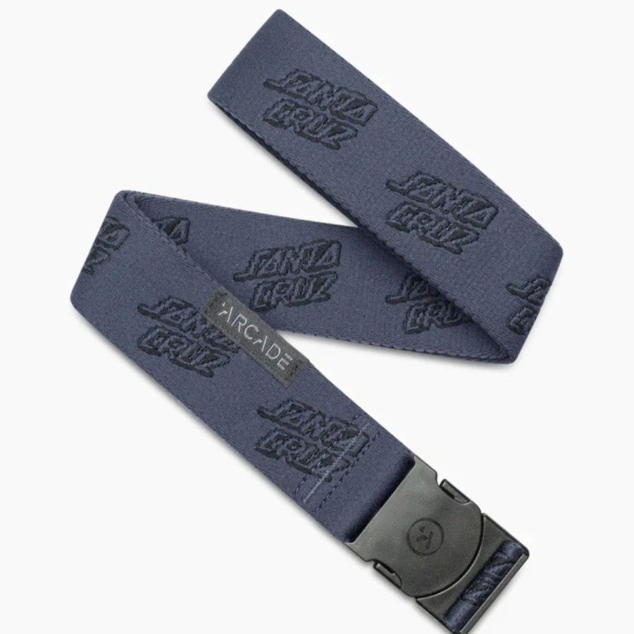 Mens * | Arcade Santa Cruz Belt Navy