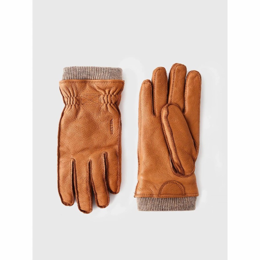 Mens * | Hestra Malte Leather Glove Mens Tan