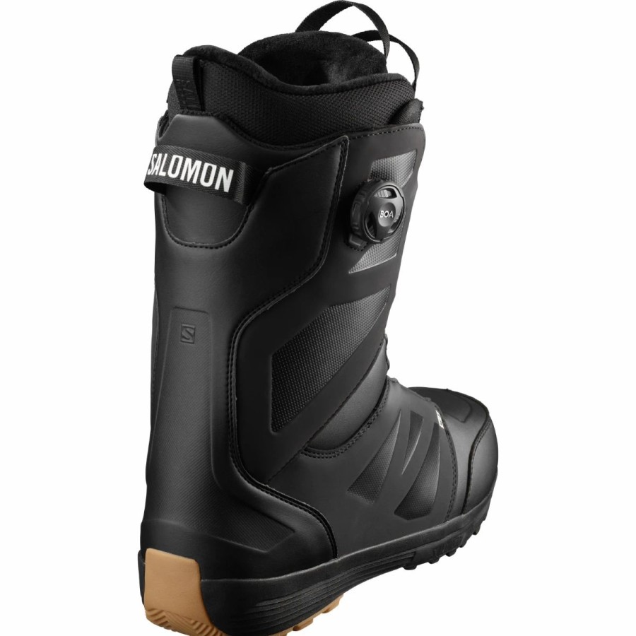 Snowboard * | Salomon Launch Boa Sj Boa Snowboard Boots Mens Black