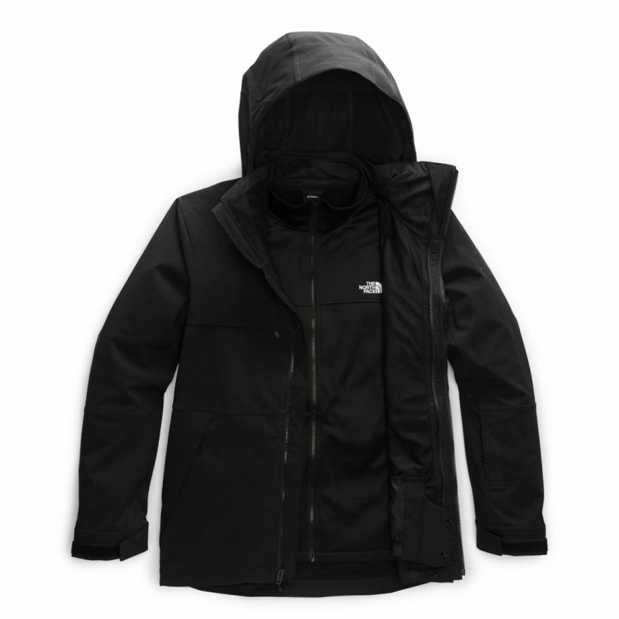 Mens * | The North Face Apex Storm Peak Triclimate Jacket Mens Black