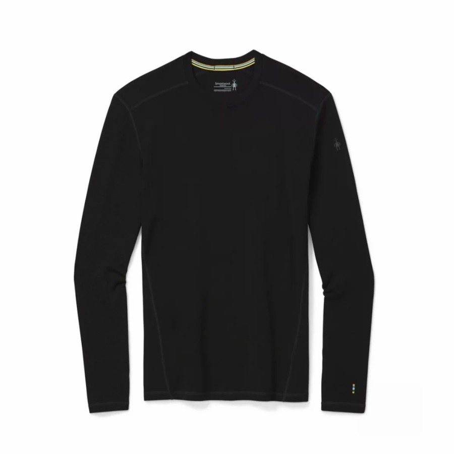 Mens * | Smartwool Merino 250 Base Layer Long Sleeve Mens Black