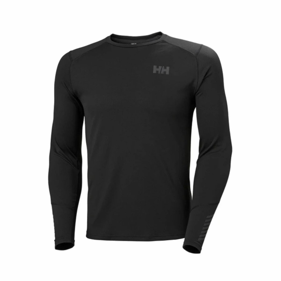 Mens * | Helly Hansen Lifa Active Crew Baselayer Mens Black